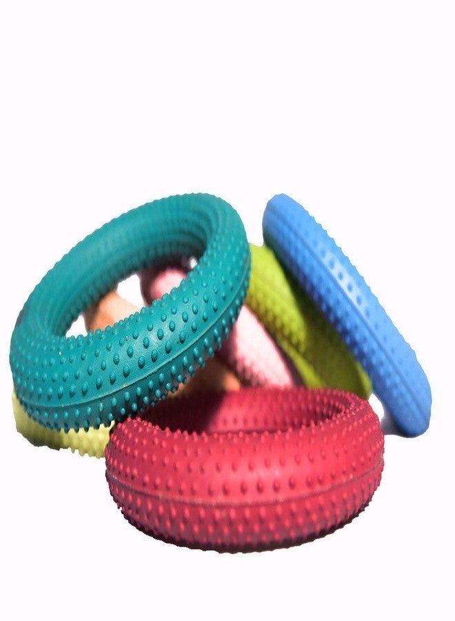 Roxan Tennikoit Ring Dotted Pack of 2 | Kids Play Dotted tennikoit Ring | Playing Ring I Tennis Ring I Rubber Frisbee - Image 2